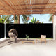Parabrisas Vidaxl extensible 200x1000 cm negro