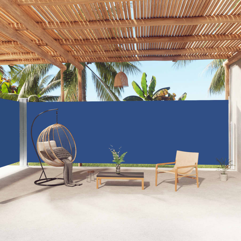 Vidaxl Parature estendibile 200x1000 cm blu