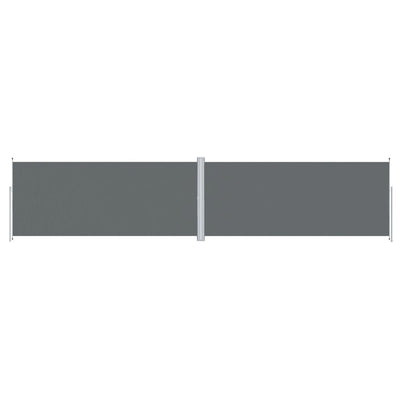 Vidaxl Paradshield estendibile 220x1000 cm antracite