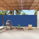 Parabrisas Vidaxl extensible 220x1000 cm azul