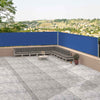 Parabrisas Vidaxl extensible 117x1200 cm azul