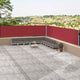Parabrisas Vidaxl extensible 117x1200 cm rojo