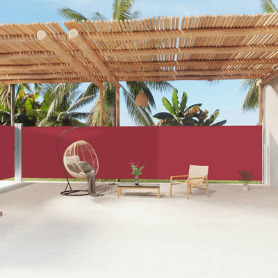 Vidaxl Parature estendibile 180x1200 cm rosso