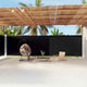Parabrisas Vidaxl extensible 220x1200 cm negro