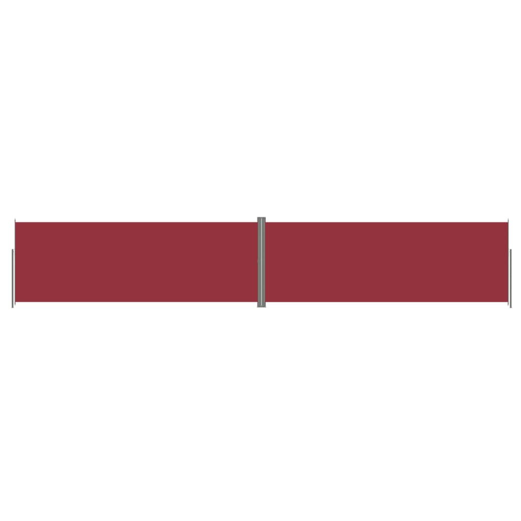 Parabrisas Vidaxl extensible 220x1200 cm rojo