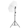 Vidaxl Studio Lighting Set con treppiedi e ombrelli