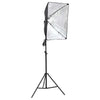Vidaxl Studio Lighting Set con fondos y softboxes