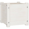 Vidaxl Planning Box 31x31x31 cm de pino sólido White