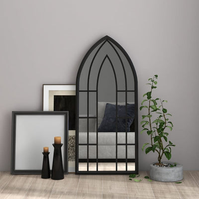 Vidaxl Mirror 100x45 cm Iron Black