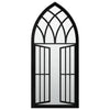 Vidaxl spiegel 100x45 cm ijzer zwart
