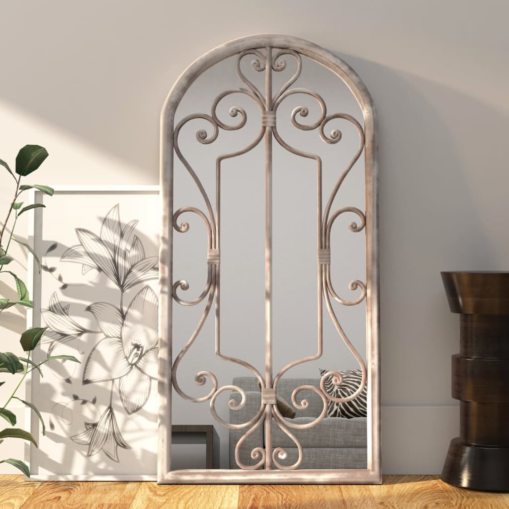 Vidaxl Mirror 100x45 cm de arena de hierro