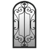 Vidaxl Mirror 70x30 cm Iron Black