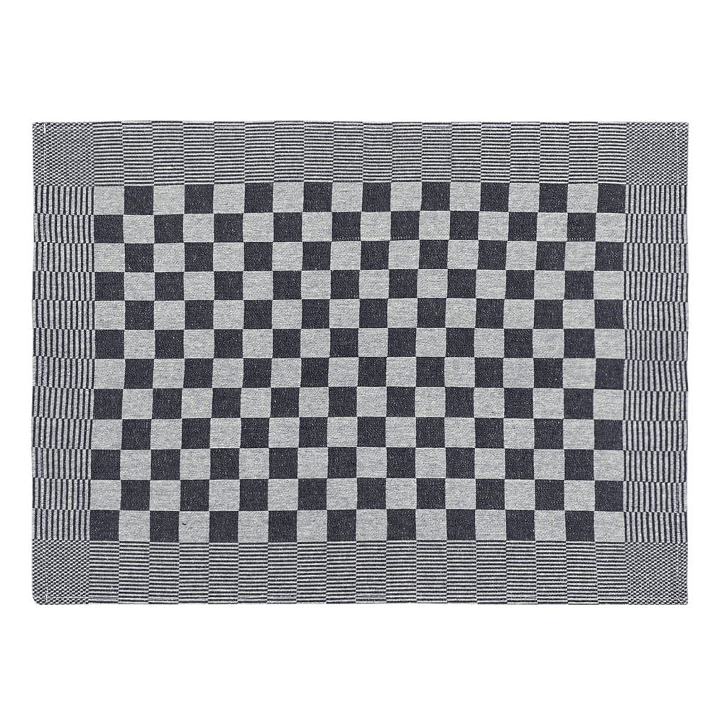 VIDAXL CANDO CUSCINE 10 ST 50x70 cm di cotone bianco e nero