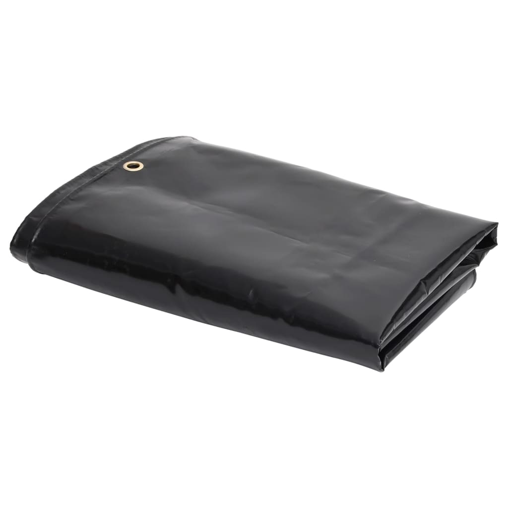Telo VidaXL 650 g m² 4x7 m nero