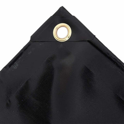 VidaXL lona 650 g m² 4x8 m negro