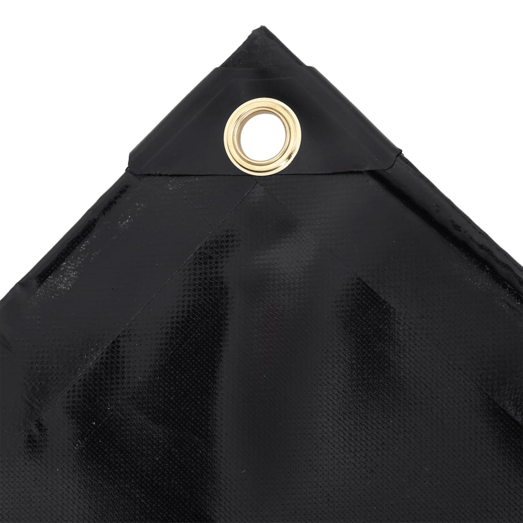 Dispositivo Vidaxl 650 g m² 1,5x6 m nero