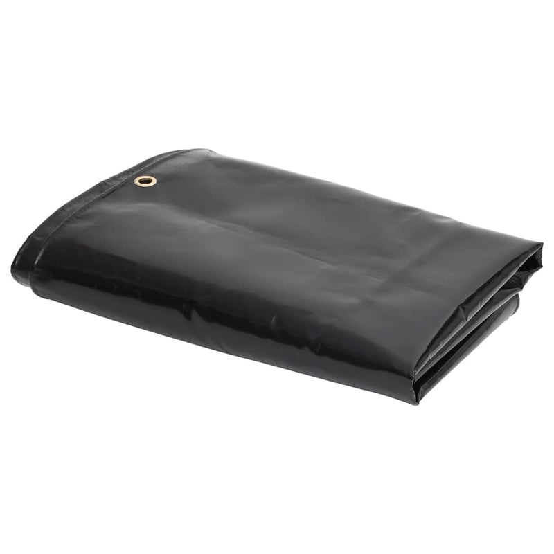 Vidaxl zeildoek 650 g m² 1,5x20 m zwart