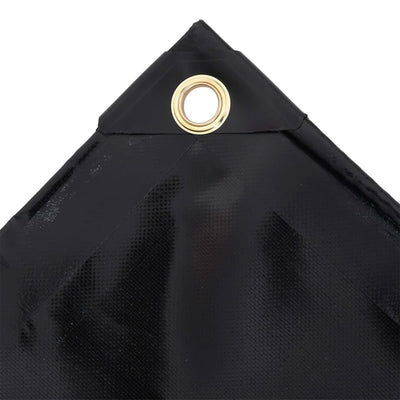 Telo VidaXL 650 g m² 3,5x5 m nero