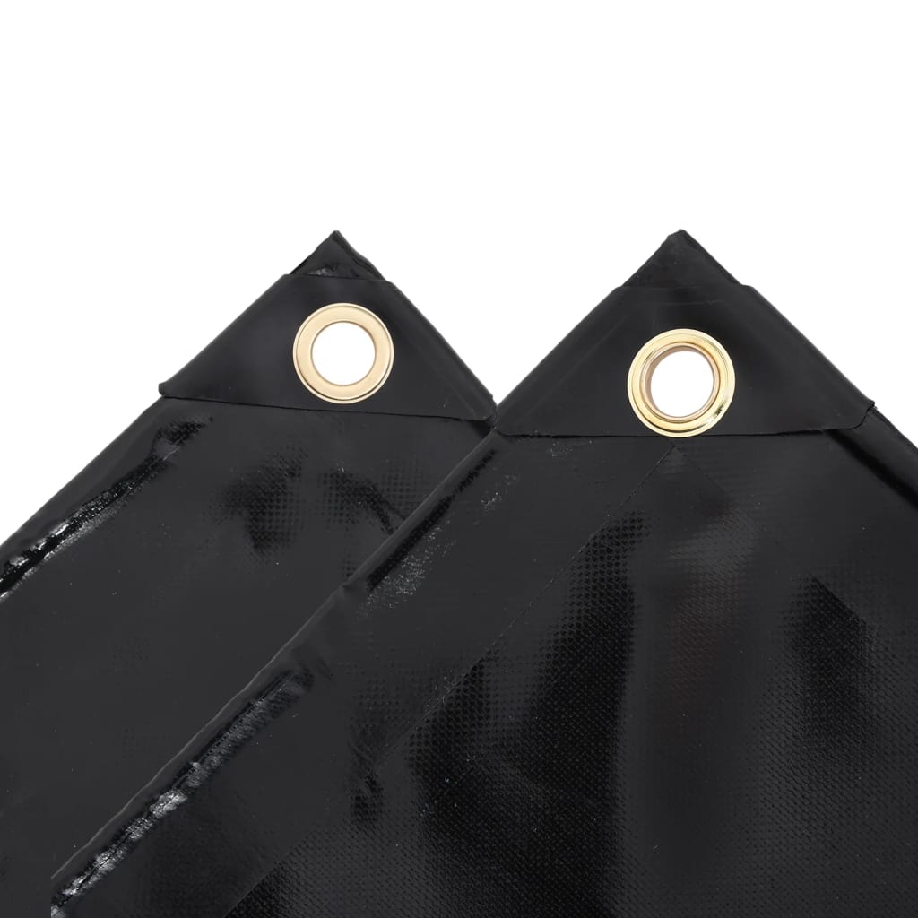 Telo VidaXL 650 g m² 3,5x5 m nero