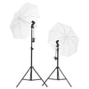 Vidaxl fotostudioset met verlichtingsset en achtergrond