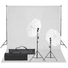 Vidaxl Photo Studio Set con set di illuminazione e sfondo