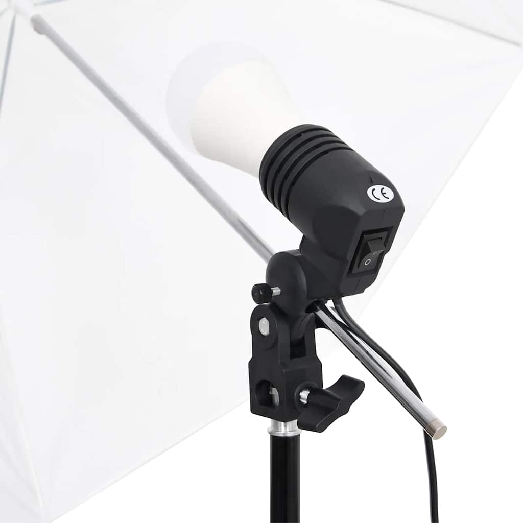Vidaxl Photo Studio Set con set di illuminazione e sfondo