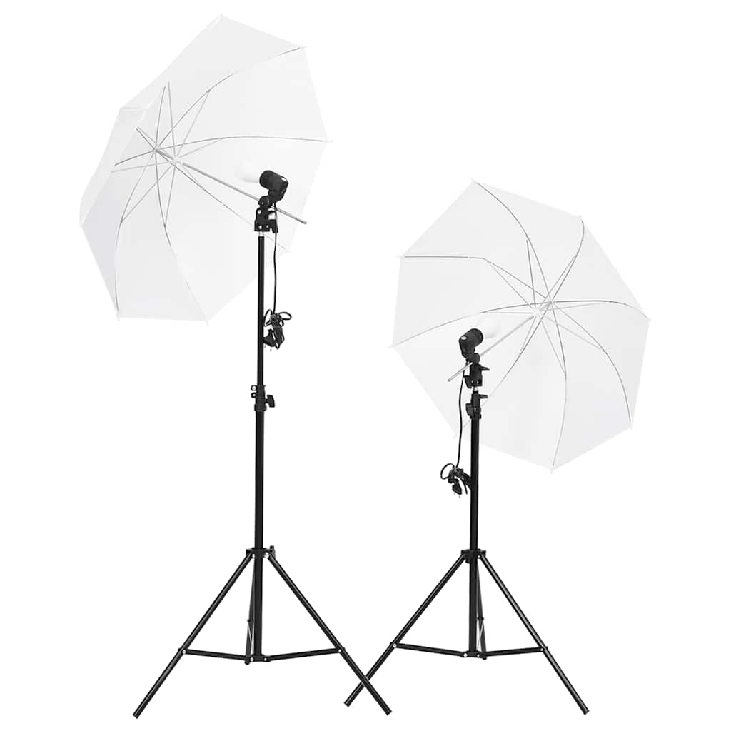 Vidaxl Photo Studio Set con set di illuminazione e sfondo