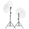 Vidaxl Photo Studio Set con set di illuminazione e sfondo