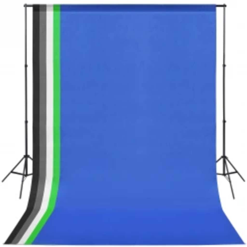 Vidaxl Photo Studio Set con set di illuminazione e sfondo