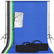Vidaxl Photo Studio Set con lampada softbox e sfondo