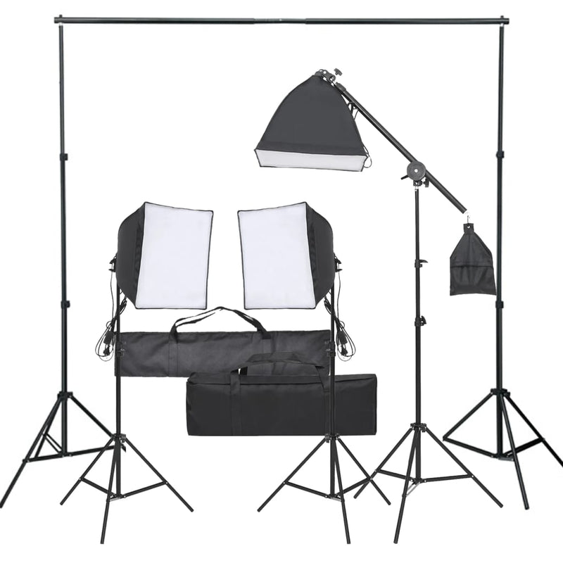 Vidaxl Photo Studio Conjunto de iluminación