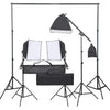 Vidaxl Photo studio set with lighting set