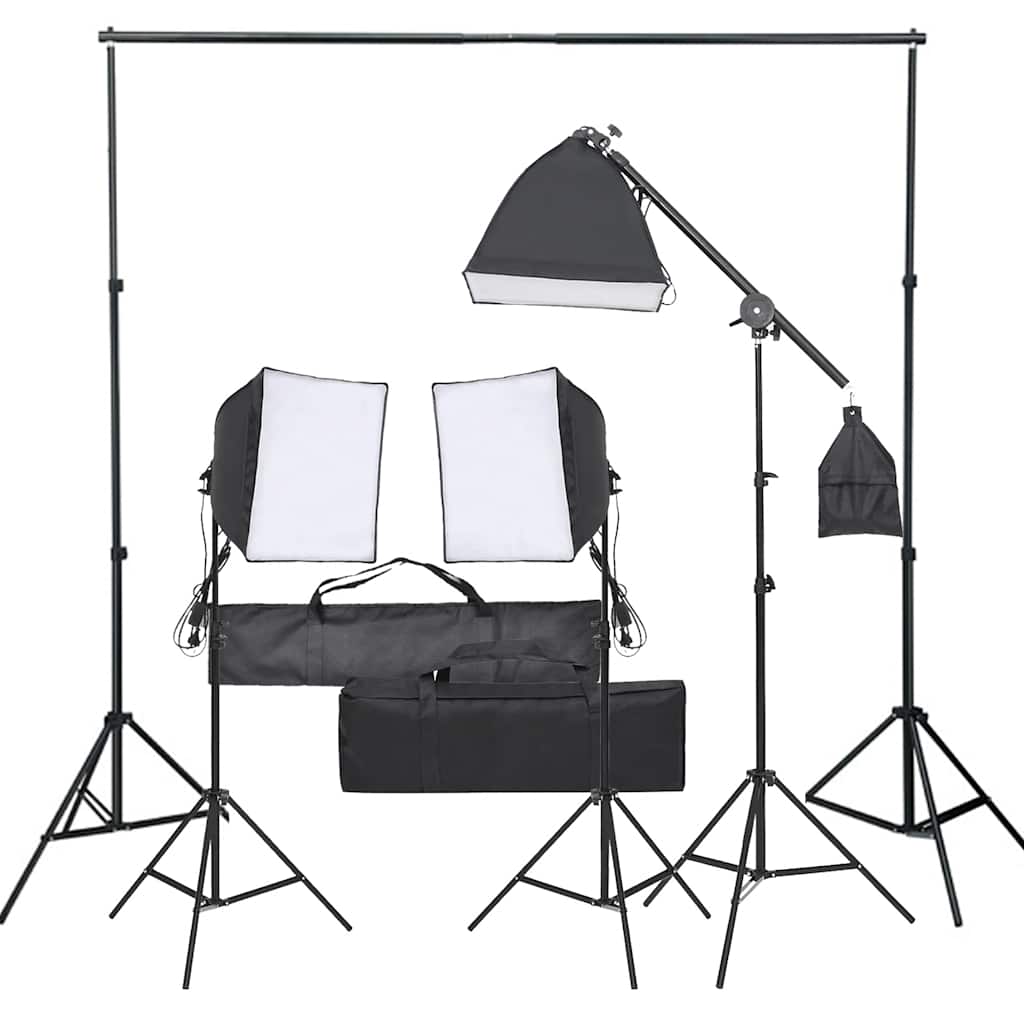 Vidaxl Photo studio set with lighting set