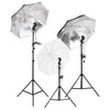 Vidaxl fotostudioset met verlichtingsset en achtergrond