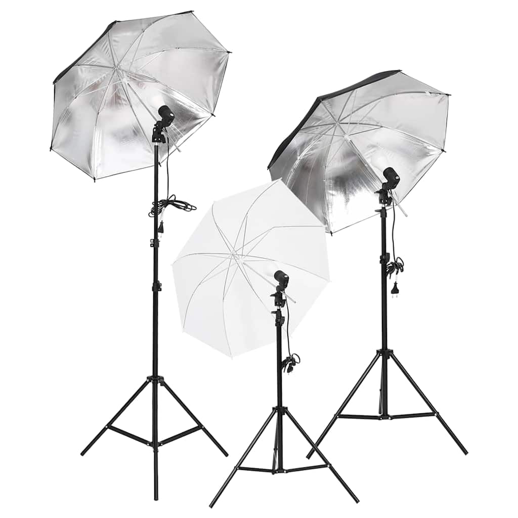 Vidaxl fotostudioset met verlichtingsset en achtergrond