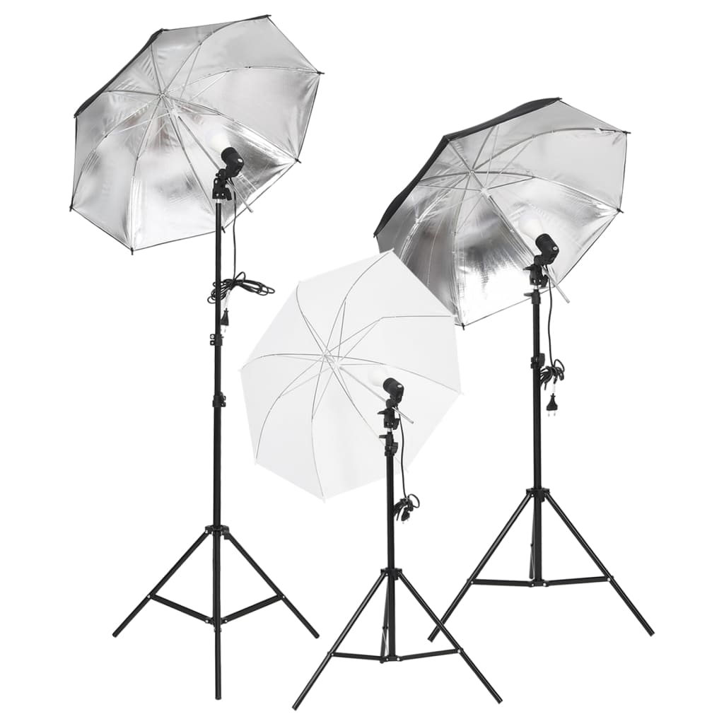 Vidaxl Photo Studio Set con set di illuminazione e sfondo