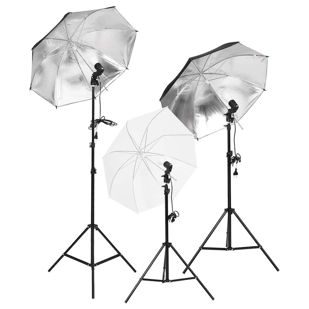 Vidaxl Photo Studio Set con set di illuminazione e sfondo