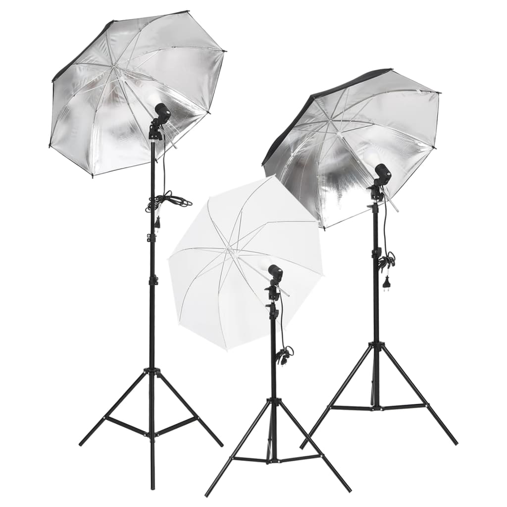 Vidaxl Photo Studio Set con set di illuminazione e sfondo