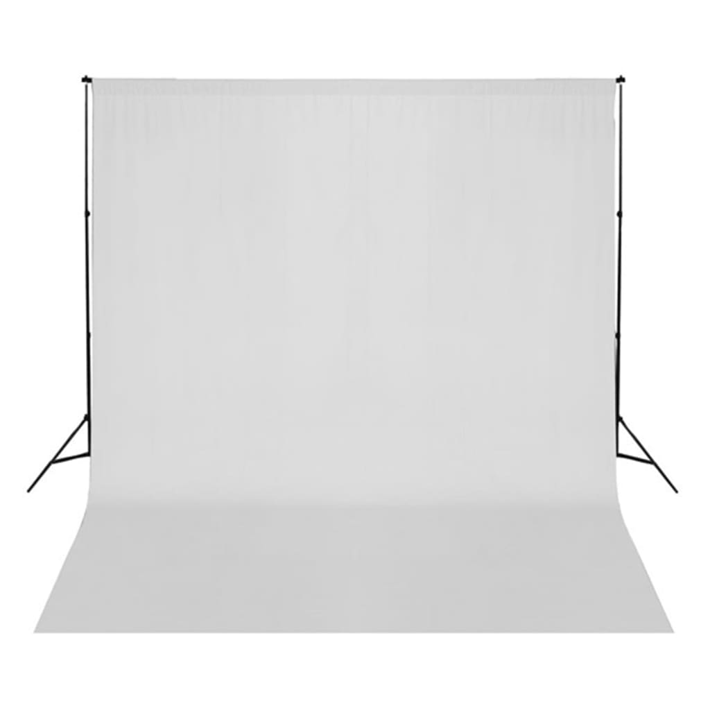 Vidaxl Photo Studio Conjunto de iluminación, fondo y reflector