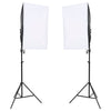 Vidaxl Photo Studio Set con set di illuminazione e sfondo