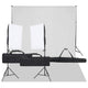Vidaxl Photo Studio Set con set di illuminazione e sfondo