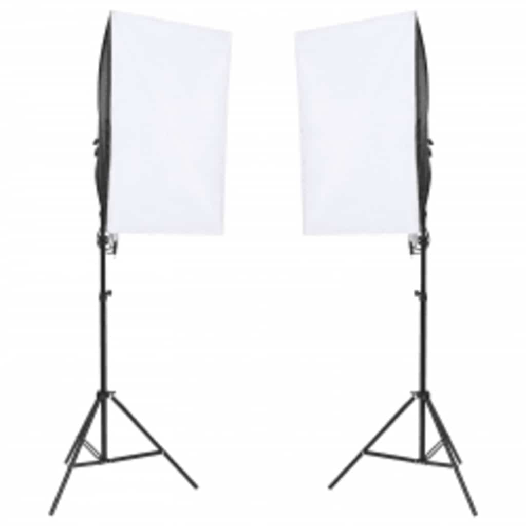 Vidaxl Photo Studio Set con set di illuminazione e sfondo