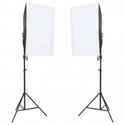 Vidaxl fotostudioset met verlichtingsset en achtergrond