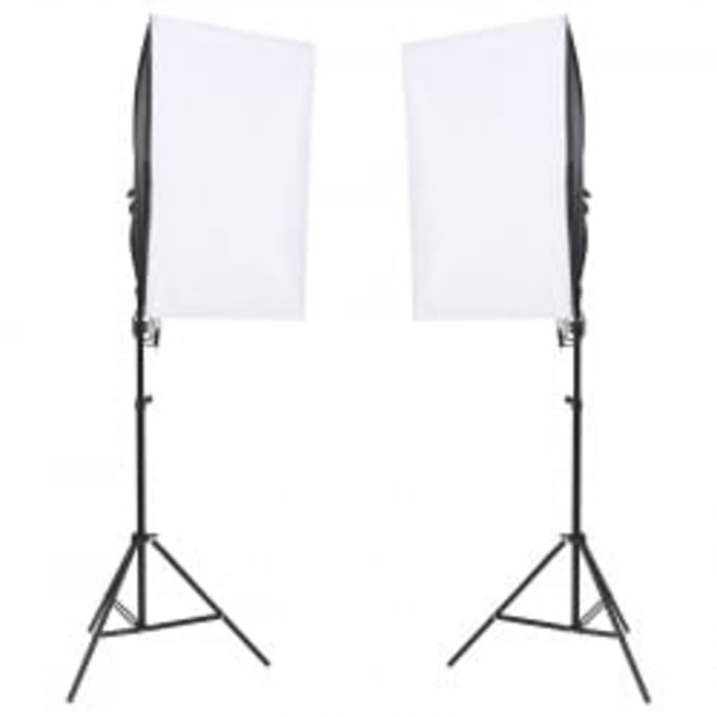 Vidaxl Photo Studio Set con set di illuminazione, sfondo e riflettore