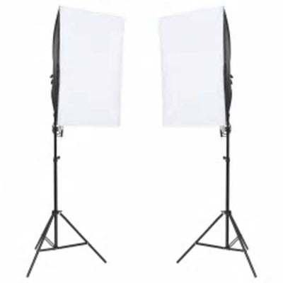 Vidaxl fotostudioset met verlichtingsset, achtergrond en reflector