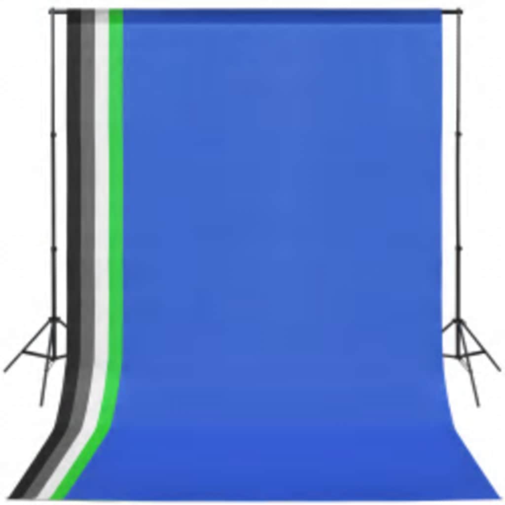 Vidaxl Photo Studio Set con set di illuminazione e sfondo