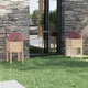 Vidaxl fioriere 2 ST 40x40x70 cm pino solido