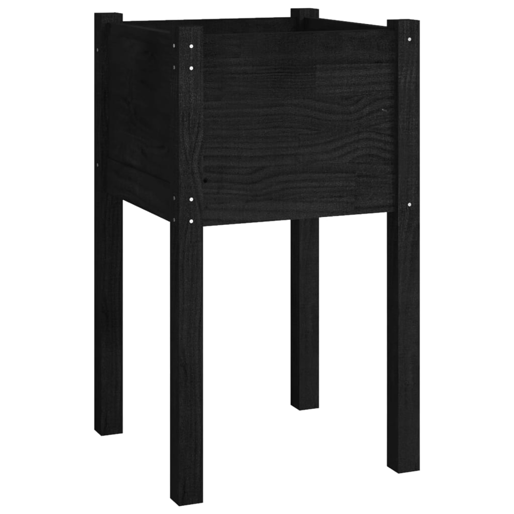 Vidaxl Planning Box 40x40x70 cm de pino sólido
