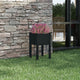 Vidaxl Planning Box 40x40x70 cm de pino sólido