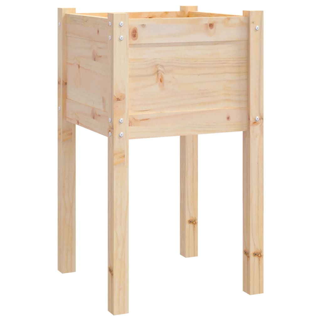 Casella di pianificazione Vidaxl 50x50x70 cm Pino solido